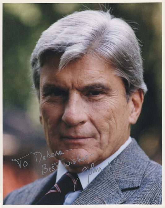 John Warner Signed Photo 8x10 Personalized "To Debora - Best Wishes", US Senator John Warner Autograph