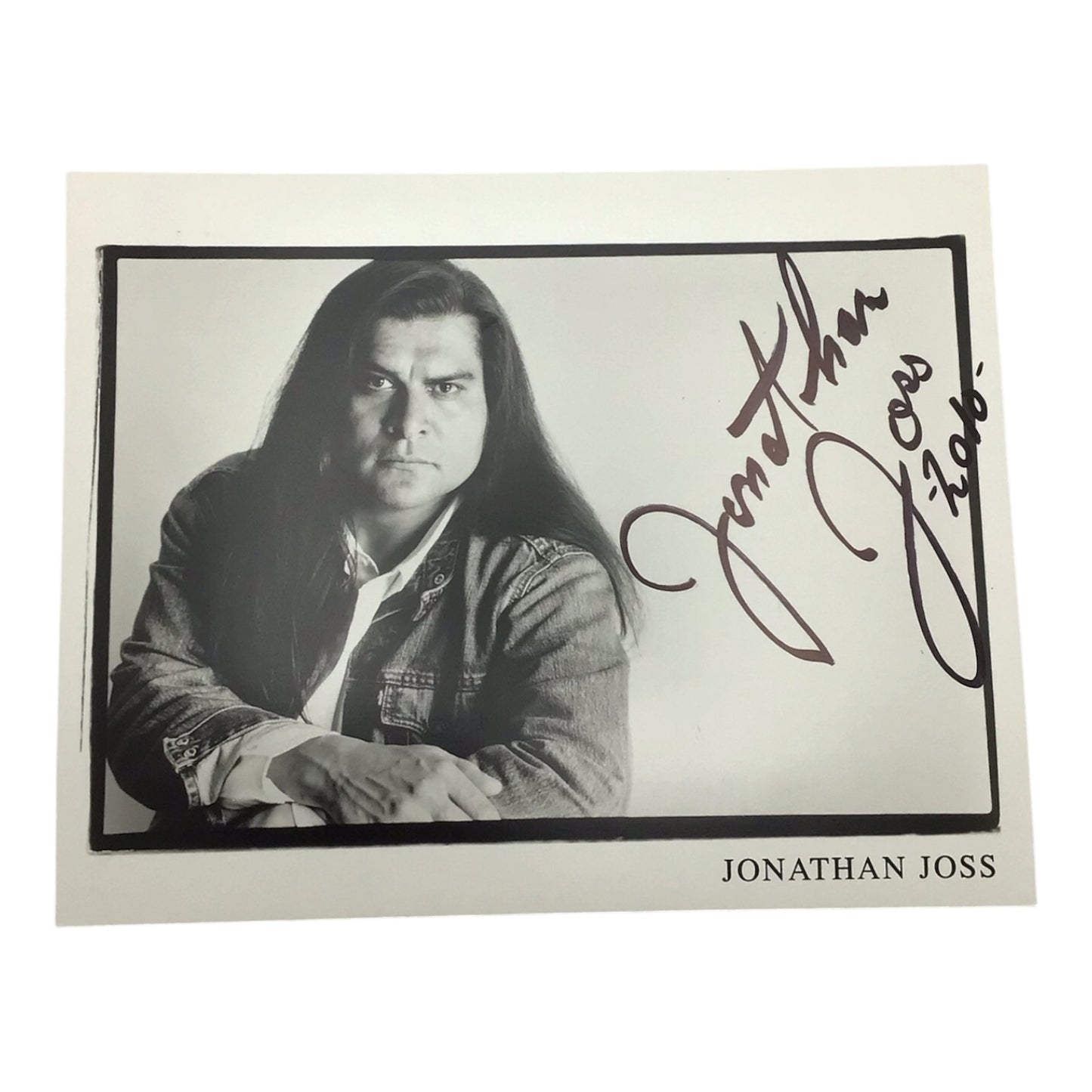 Jonathan Joss Signed 8x10 Photo