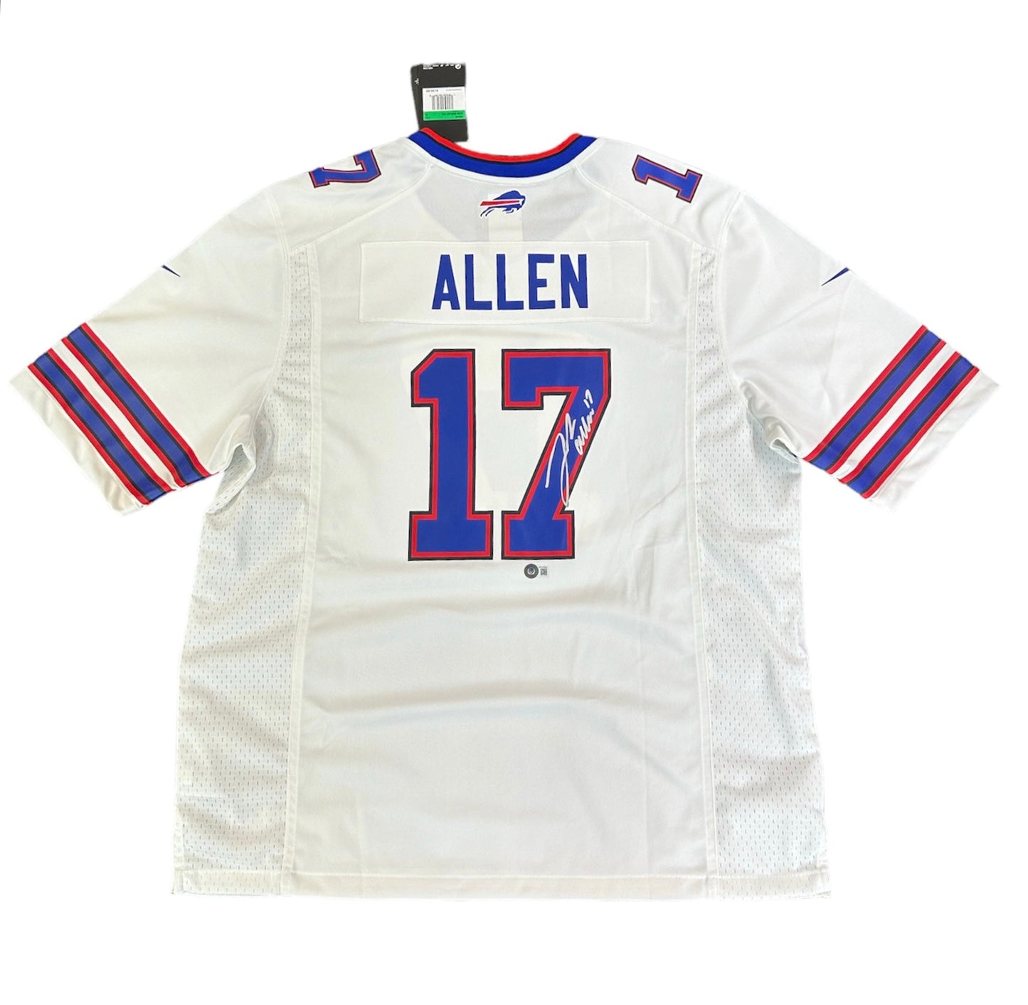 Josh Allen Autographed Jersey Beckett Authenticated