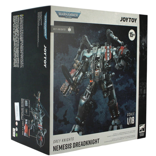 JoyToy Warhammer 40,000 Grey Knights Nemesis Dreadknight 1/18 Scale Figure – Like New in Box