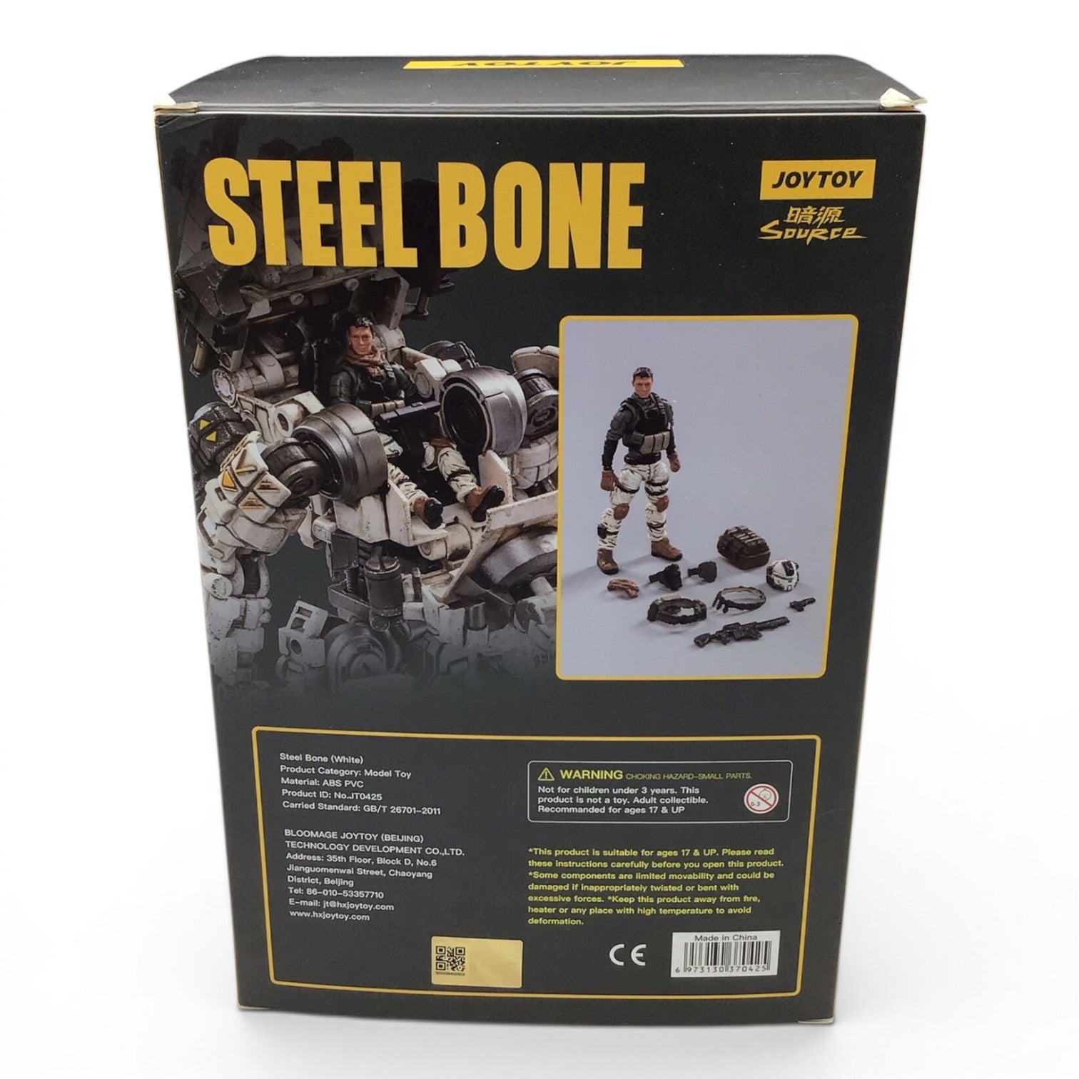 Joytoy Steel Bone White 1/25 Scale
