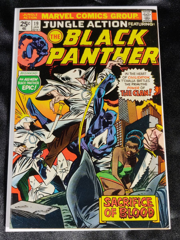 Jungle Action #19 featuring Black Panther - Marvel 1976