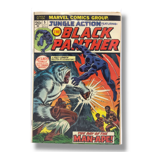 Jungle Action #5 (1973) – Black Panther vs. Man-Ape | Marvel Comics