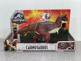 Jurassic World Carnotaurus Dinosaur Figure Attack Chomp Mattel