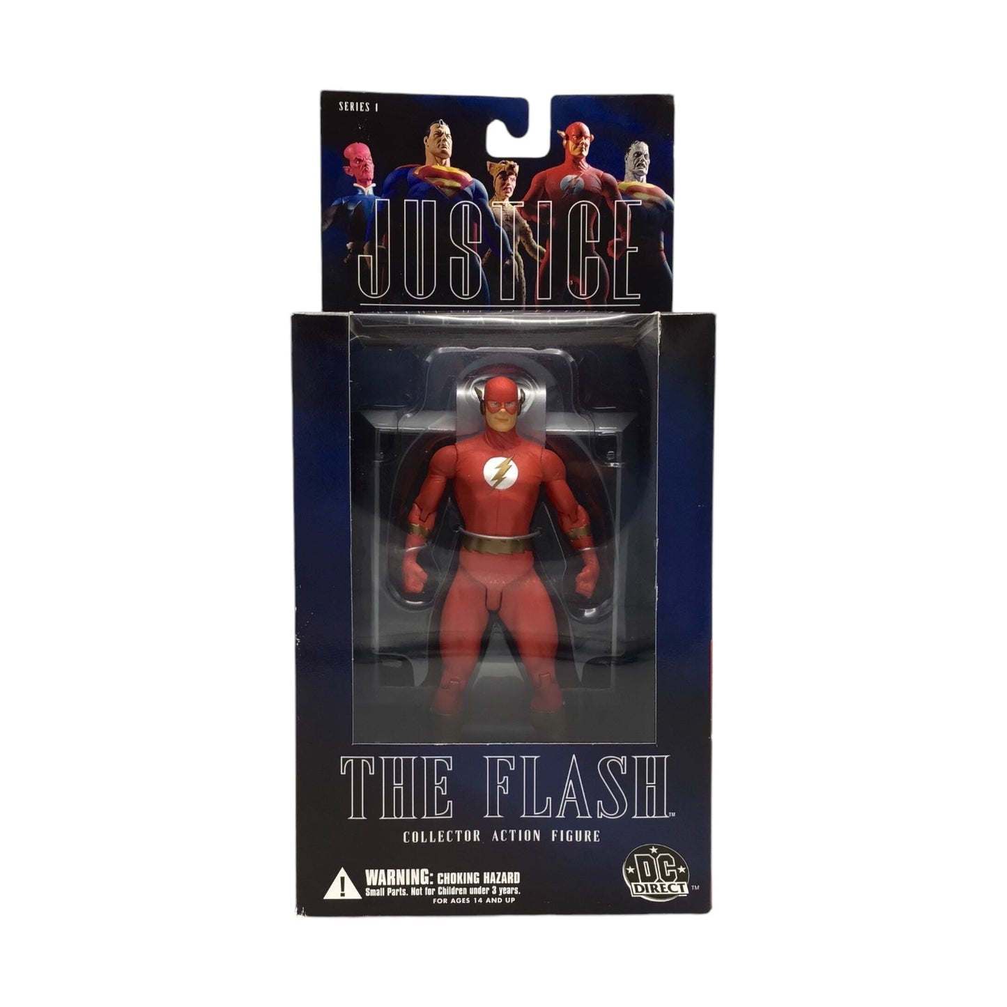 Justice League Alex Ross - Flash Action Figure NEW in Sealed Box - DC Direct 2005