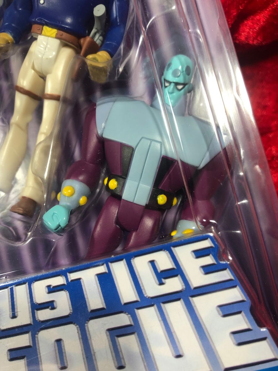 Justice League Unlimited- 3 Figure Pack with Obsidian, Vigilante & Brainiac