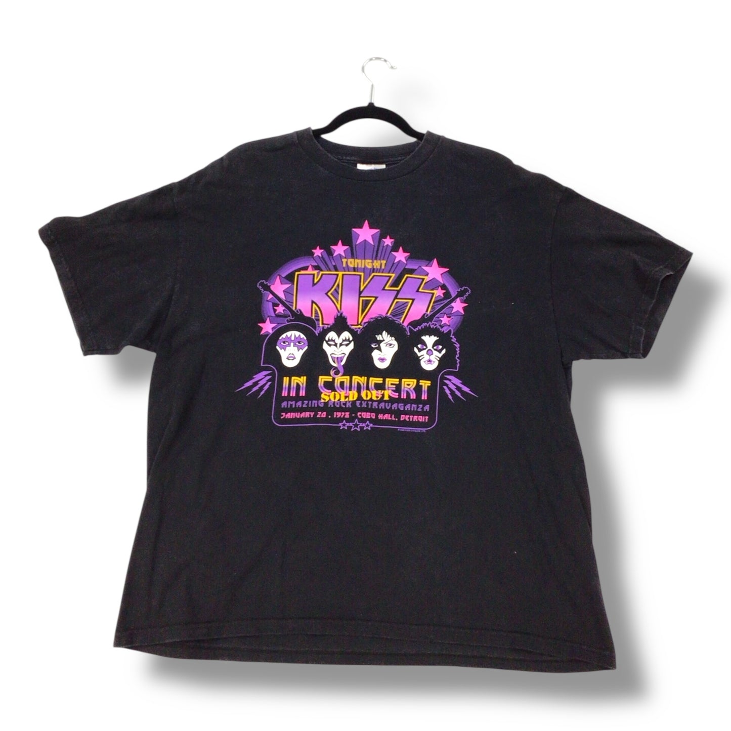 KISS 1978 Detroit Cobo Hall Concert T-Shirt