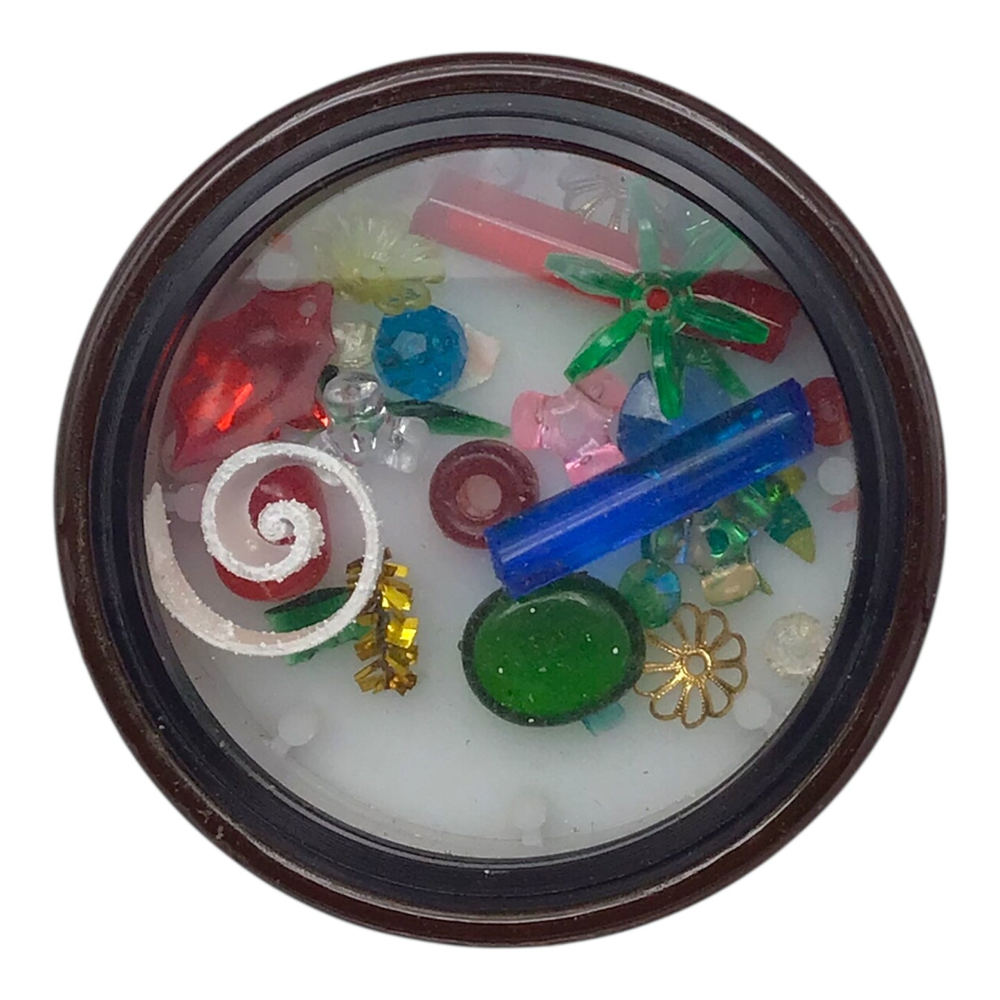 Kaleidovisions by Mark & Carol Reynolds (1985) – Handmade Kaleidoscope Set (Wooden Box + Attachments)