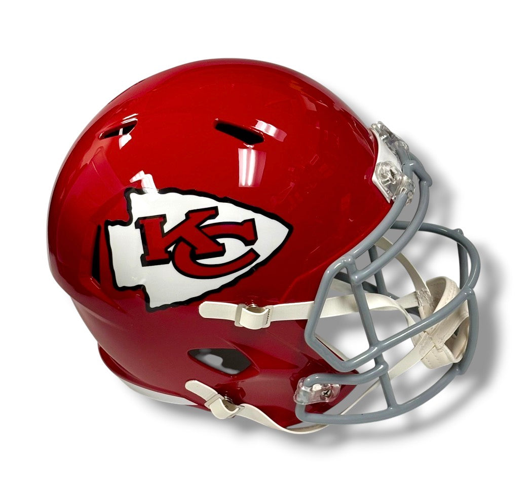 Kansas City Chiefs Red Speed Replica Football Helmet