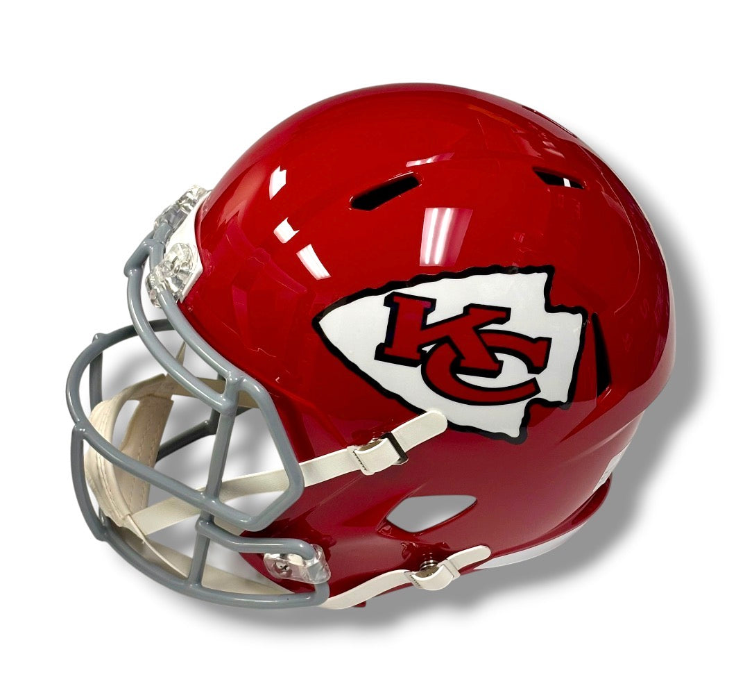 Kansas City Chiefs Red Speed Replica Football Helmet