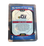 Karl Malone 2021-22 Prizm 75 Years Of The NBA Prizm Card #39 Utah Jazz