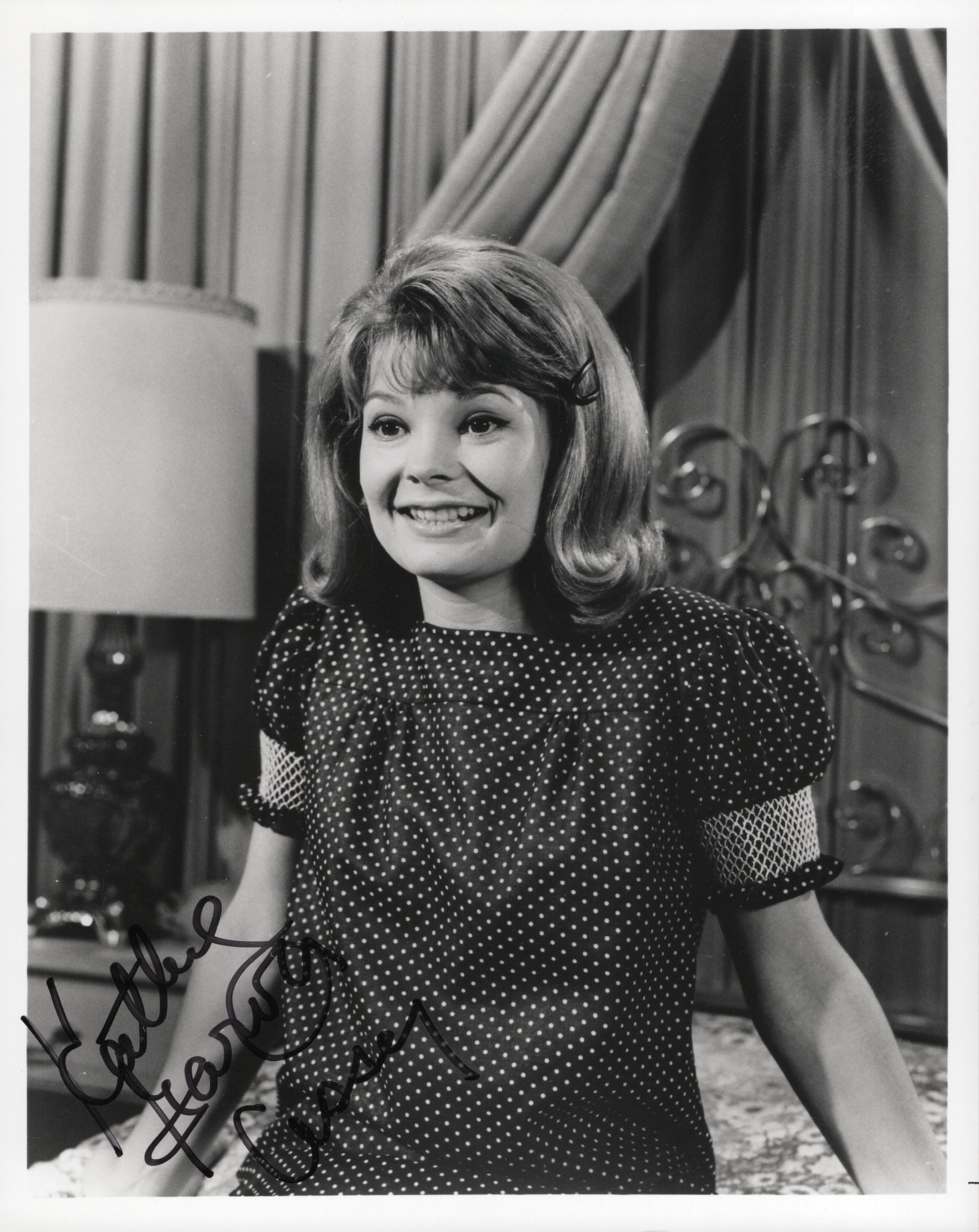 Kathy Garver as Cissy in Family Affair Signed Photo 8x10