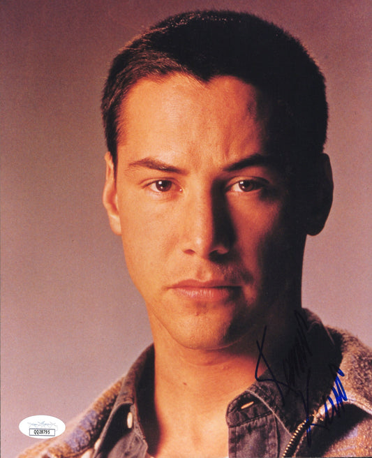 Keanu Reeves Signed Photo 8x10, Speed, Rare Full Name, JSA & PSA Certified
