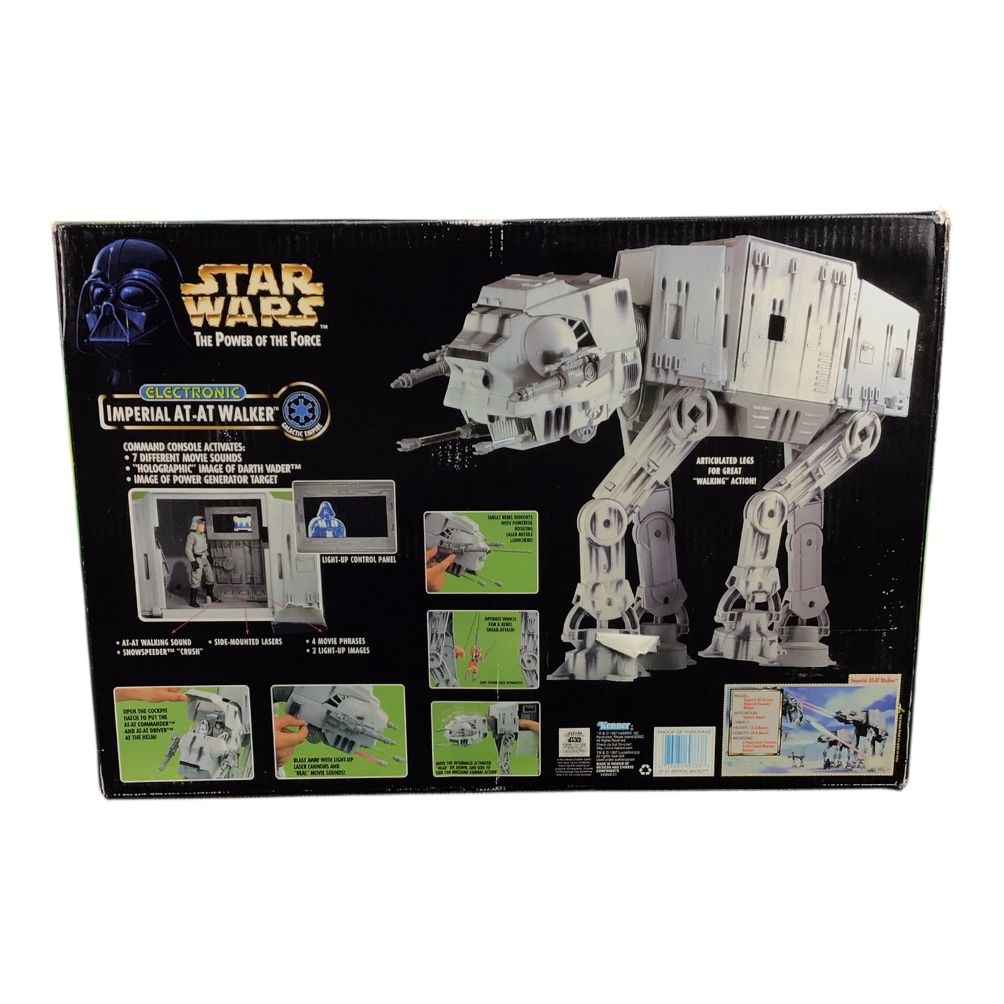 Kenner Star Wars Imperial AT-AT Walker (1997) – Power of the Force Electronic with Original Box