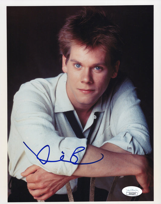 Kevin Bacon Signed Photo 8x10 Footloose Early Press JSA PSA Certified