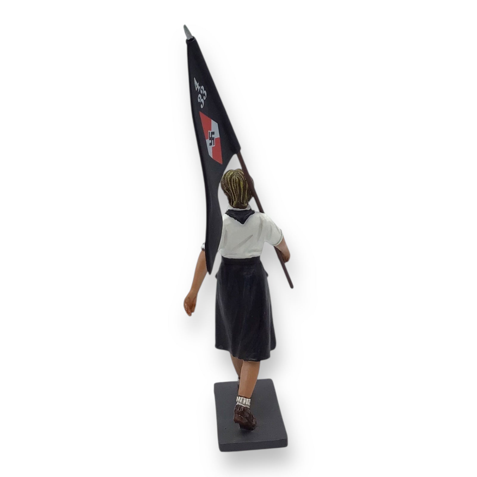 King & Country LAH239 BDM Pennant Carrier – 1:30 Scale Metal Figure (Retired)