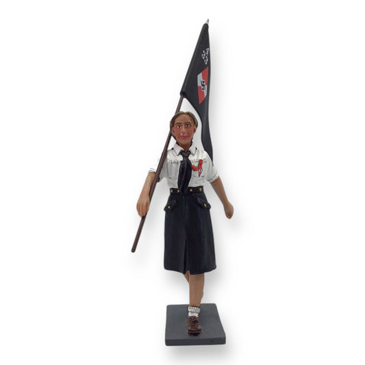 King & Country LAH239 BDM Pennant Carrier – 1:30 Scale Metal Figure (Retired)