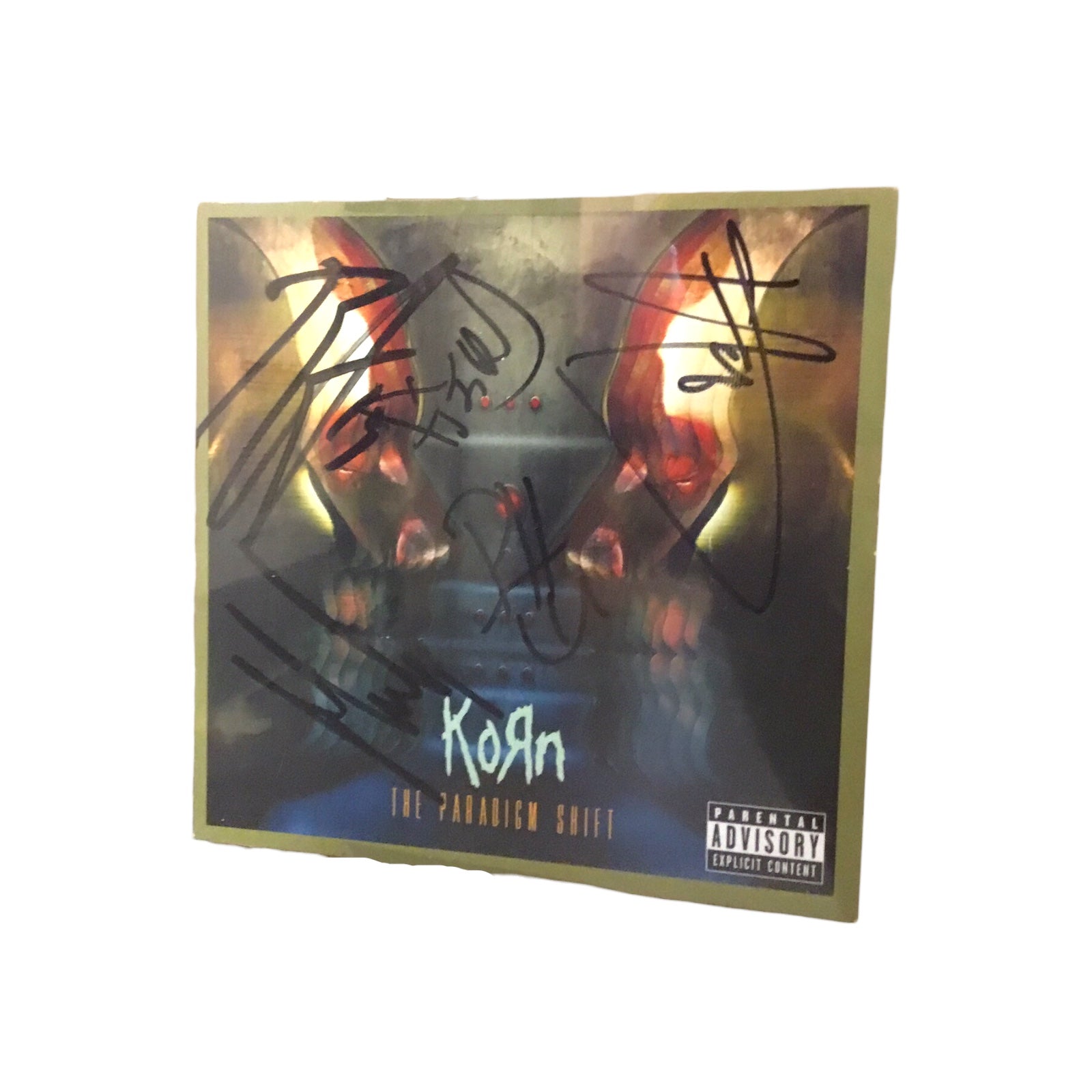 Korn Poster and Signed Photos Ticket Stubs Framed