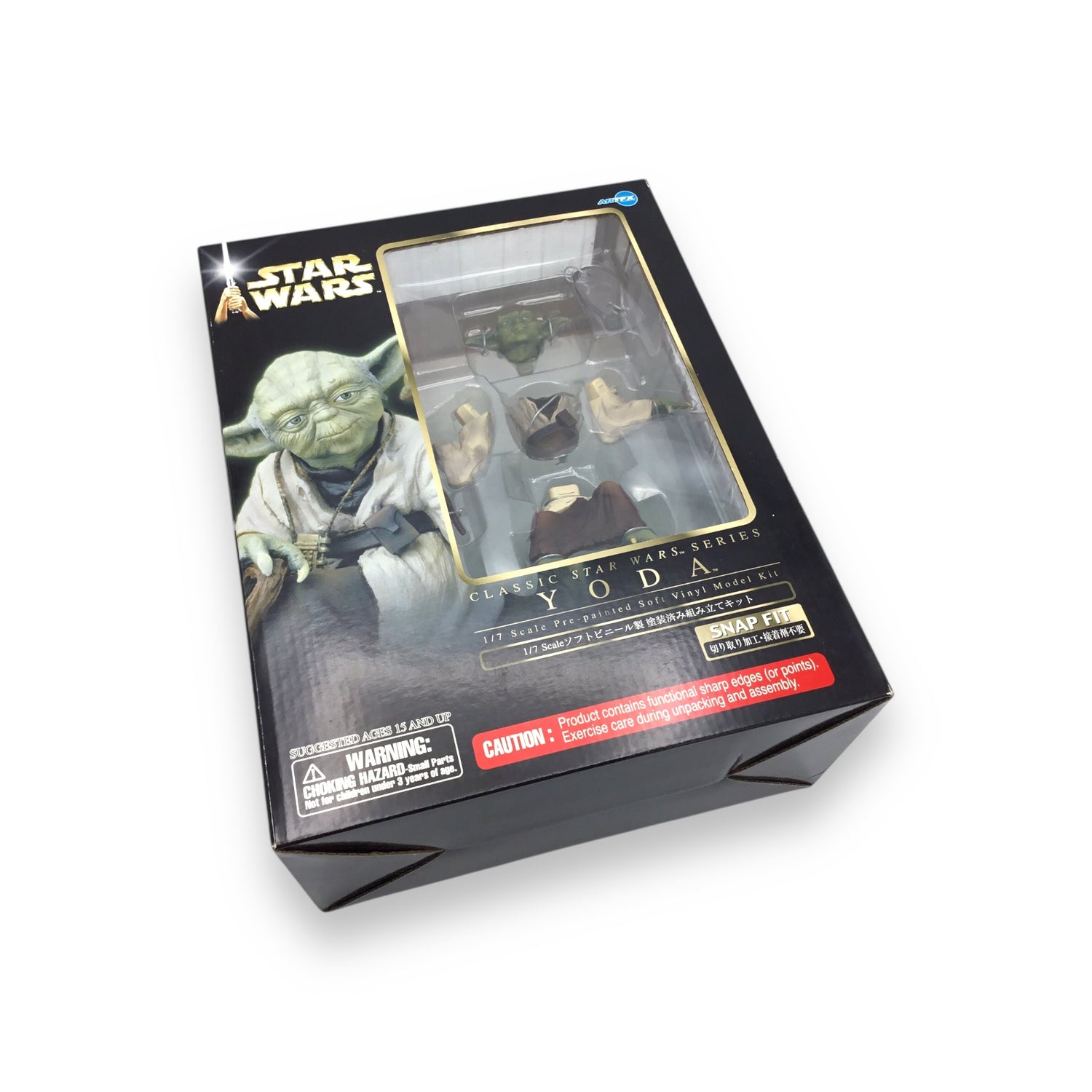 Kotobukiya ARTFX Star Wars Yoda 1/7 Scale Pre-Painted Soft Vinyl Model Kit | Unopened Box
