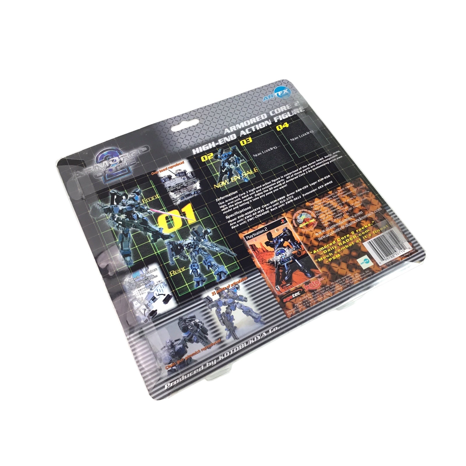 Kotobukiya ArtFX Armored Core 2 Action Figure 01 - New in Box