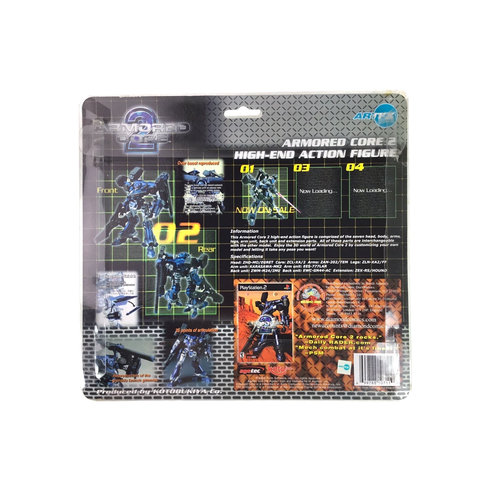 Kotobukiya ArtFX Armored Core 2 Action Figure 02 - New in Box