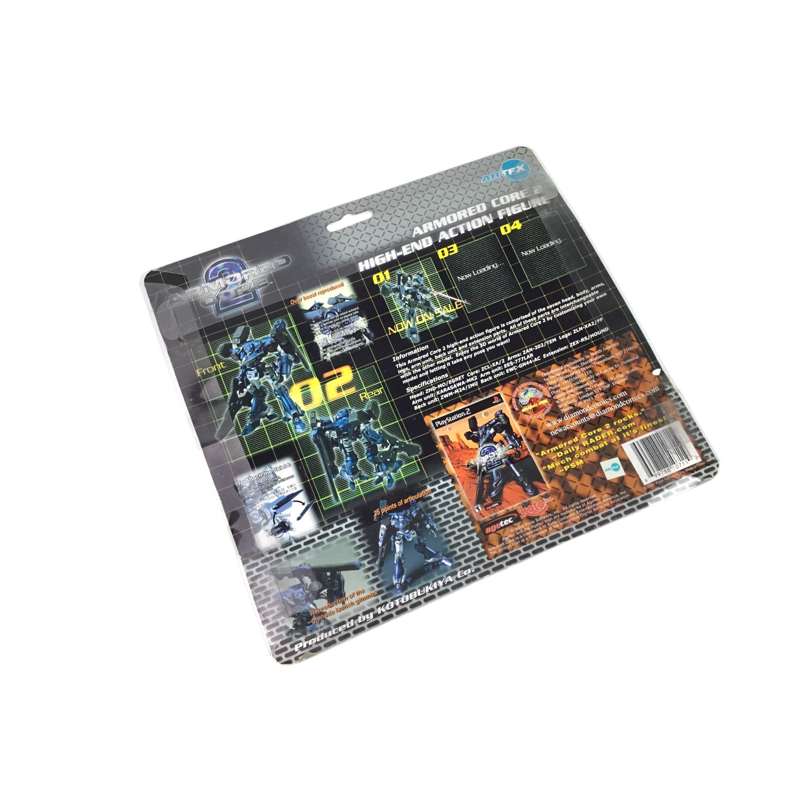 Kotobukiya ArtFX Armored Core 2 Action Figure 02 - Sealed in Box