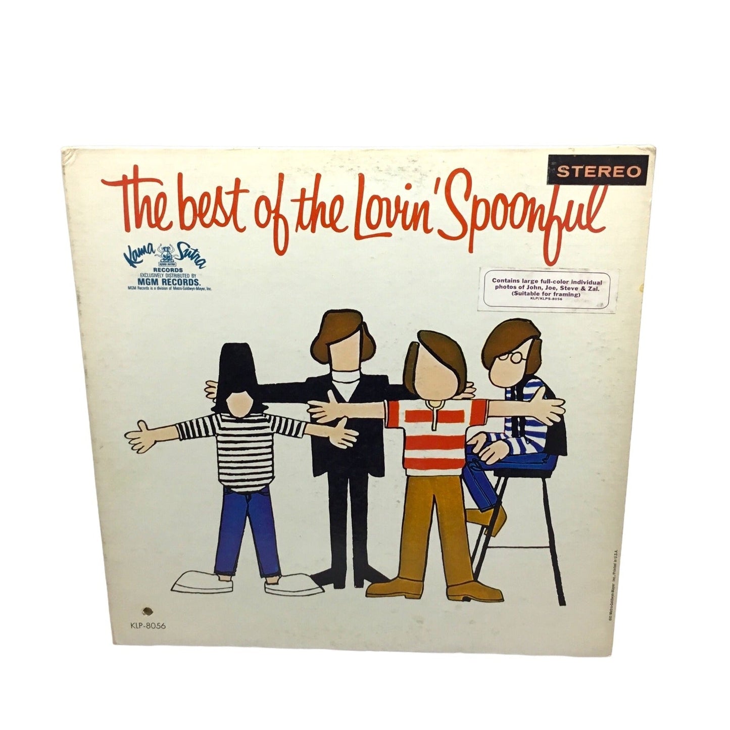 LOVIN' SPOONFUL THE BEST OF WITH PHOTOS ~1967 STEREO LP