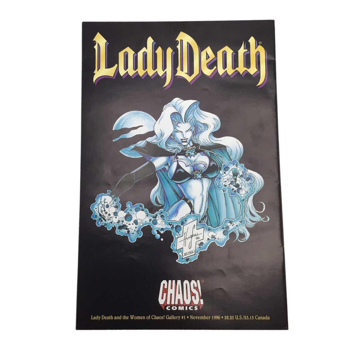 Lady Death and the Woman of Chaos Gallery #1 - Signed by Steven Hughes, Justiniano, Jason Jenson, Brian Pulido