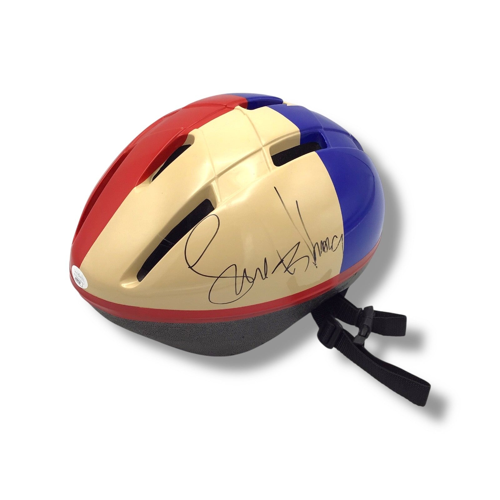 Lance Armstrong Signed Bike Helmet - JSA Certified