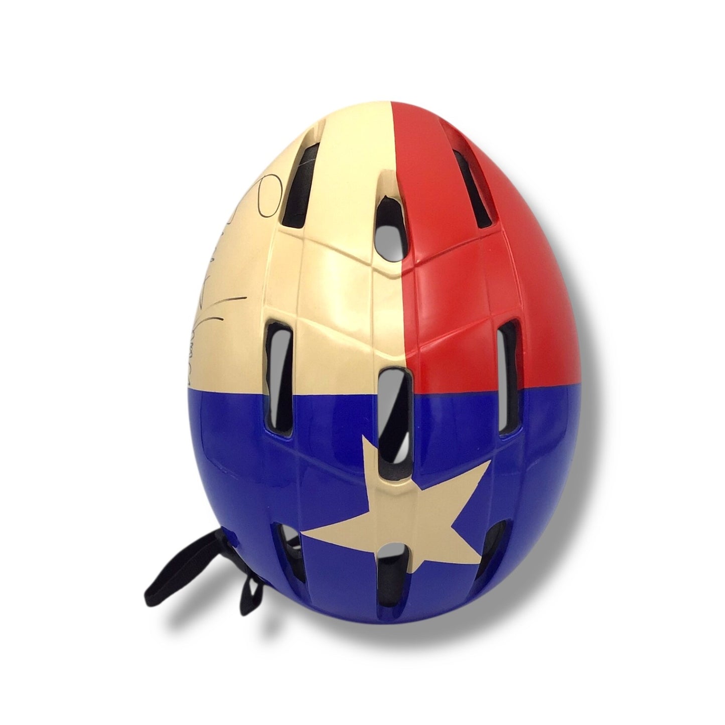 Lance Armstrong Signed Bike Helmet - JSA Certified