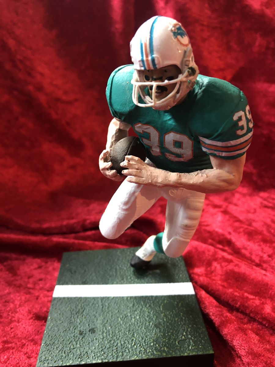 Larry Csonka Dolphins Certified Authentic Autographed Mini-helmet Shadowbox