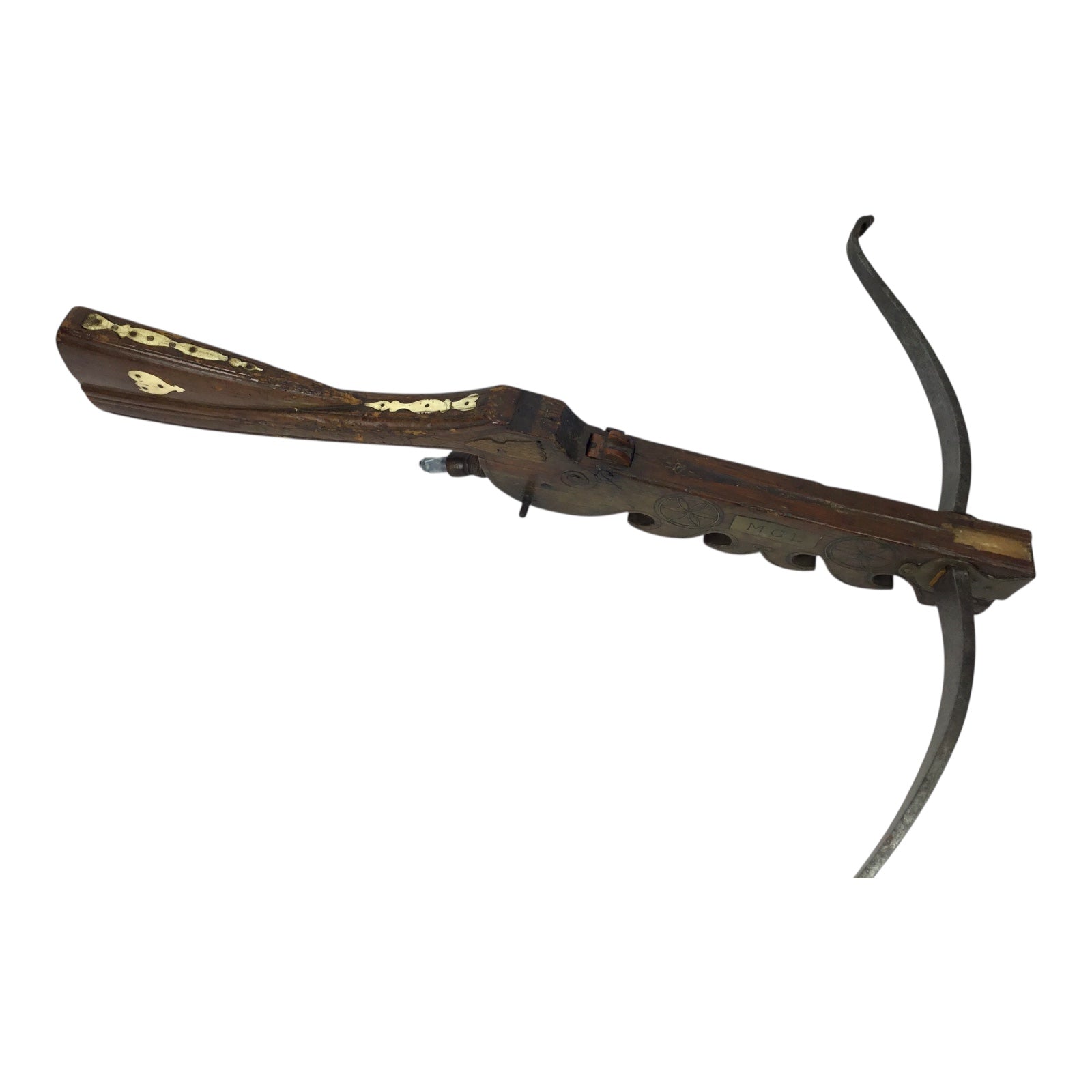 Late 17th Century European Crossbow Dated 1695 | Possibly Earlier Limb Elements