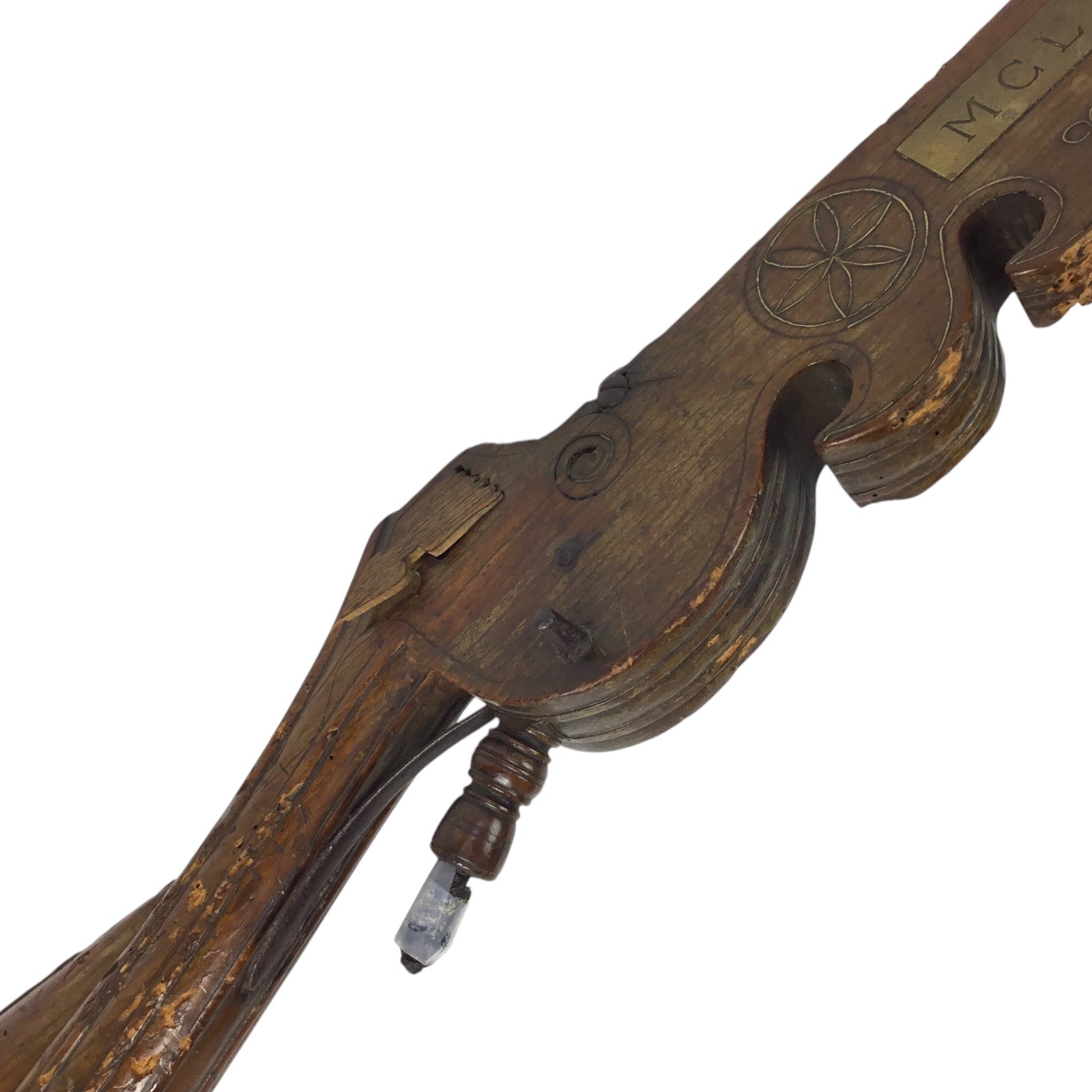 Late 17th Century European Crossbow Dated 1695 | Possibly Earlier Limb Elements