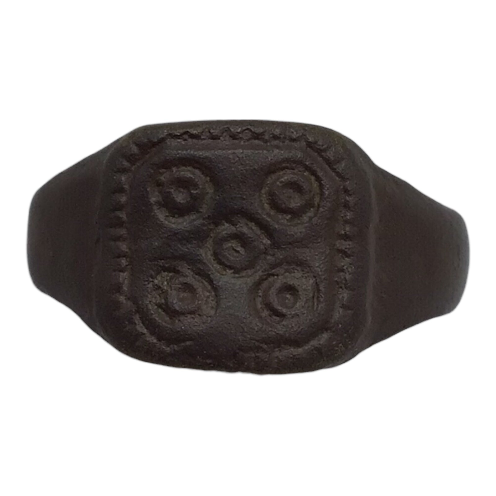 Late Roman Evil Eye Motif Ring