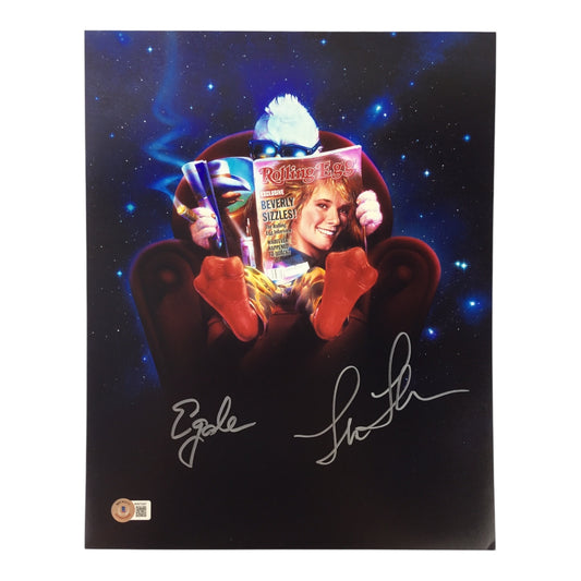 Lea Thompson / Ed Gale Signed 11x14 Photo - Howard the Duck (Beckett Certified)