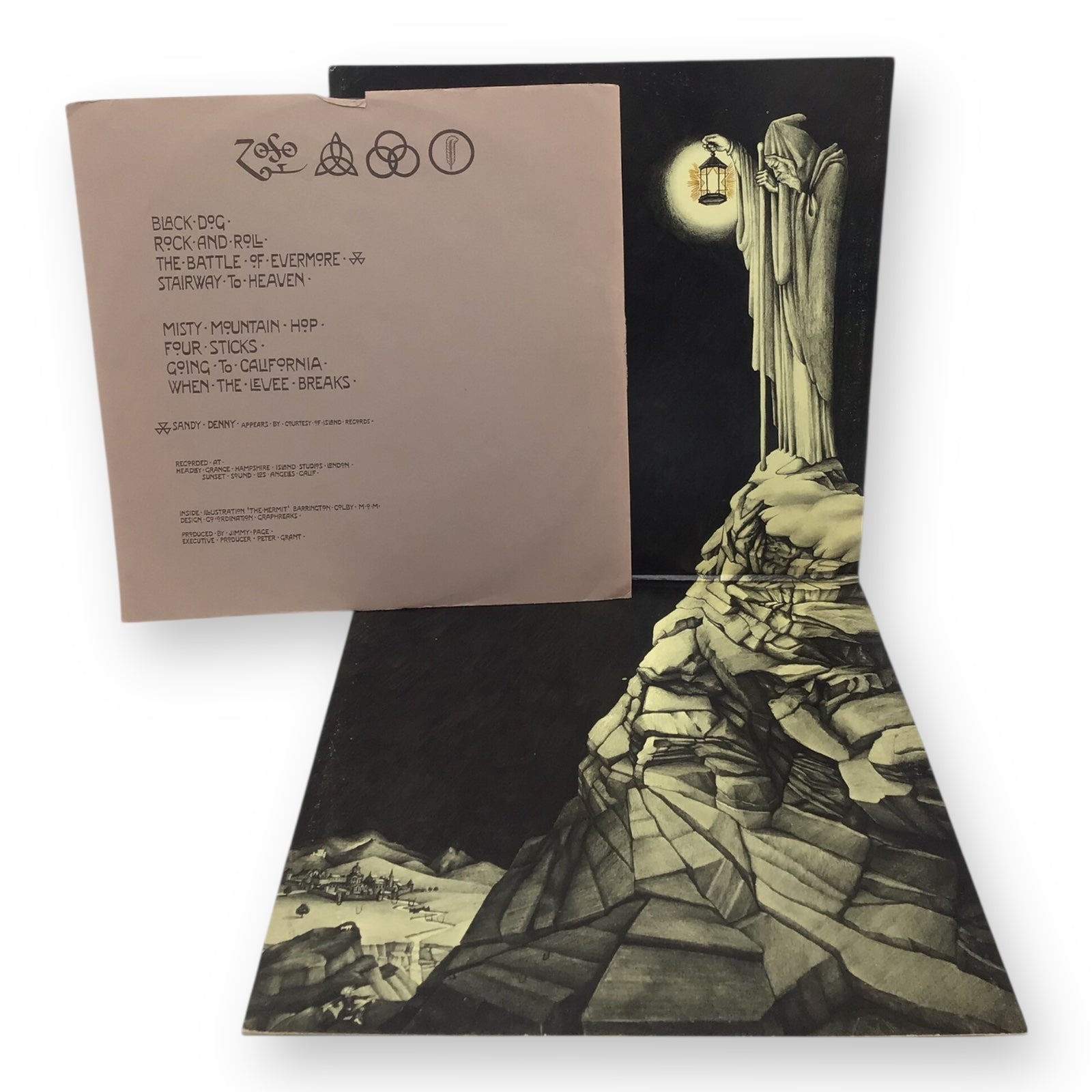 Led Zeppelin IV (Zoso) Vinyl LP | Preowned Rock Classic, 1971