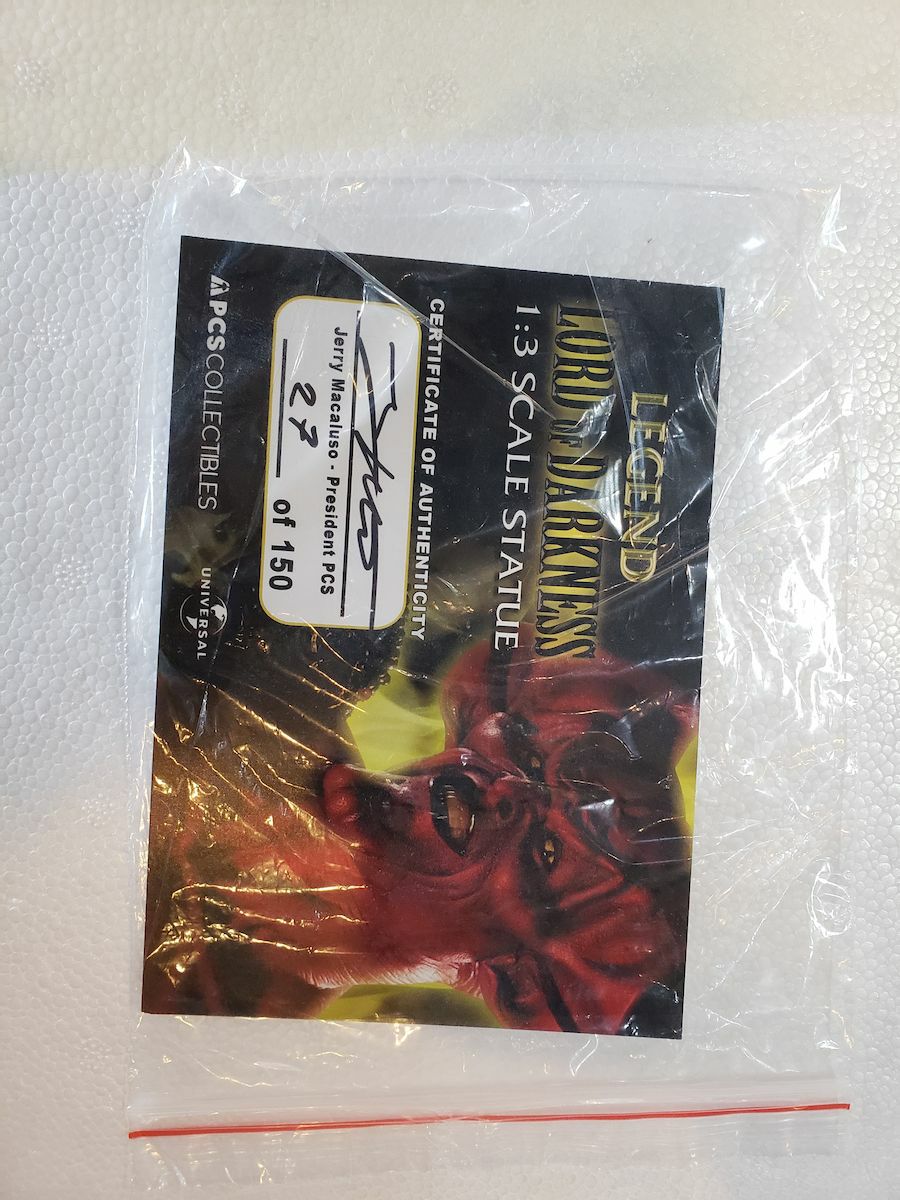 Legend's Lord of Darkness 1:3 Scale Statue