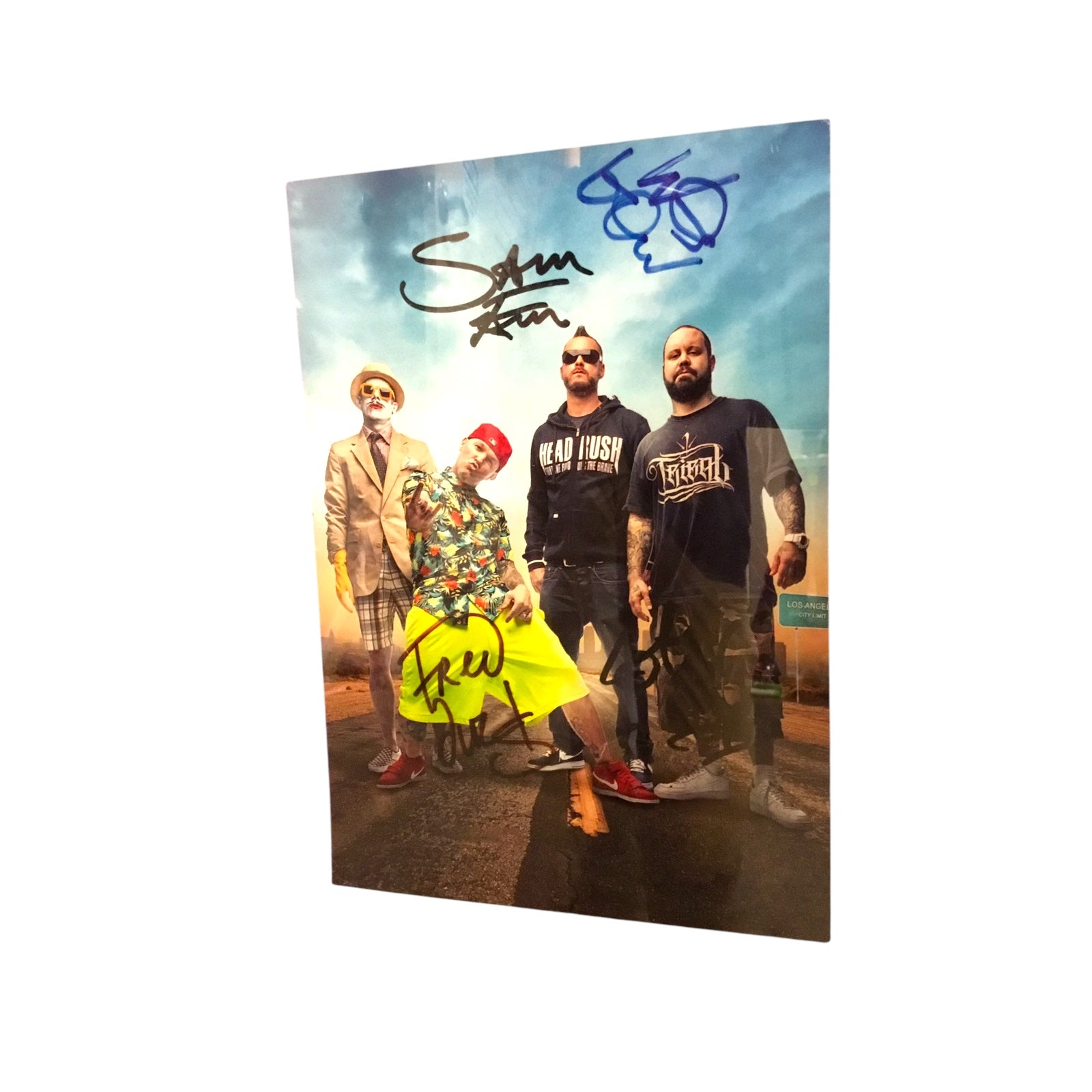 Limp Bizkit Significant Other Poster and Band Signed Photo Framed