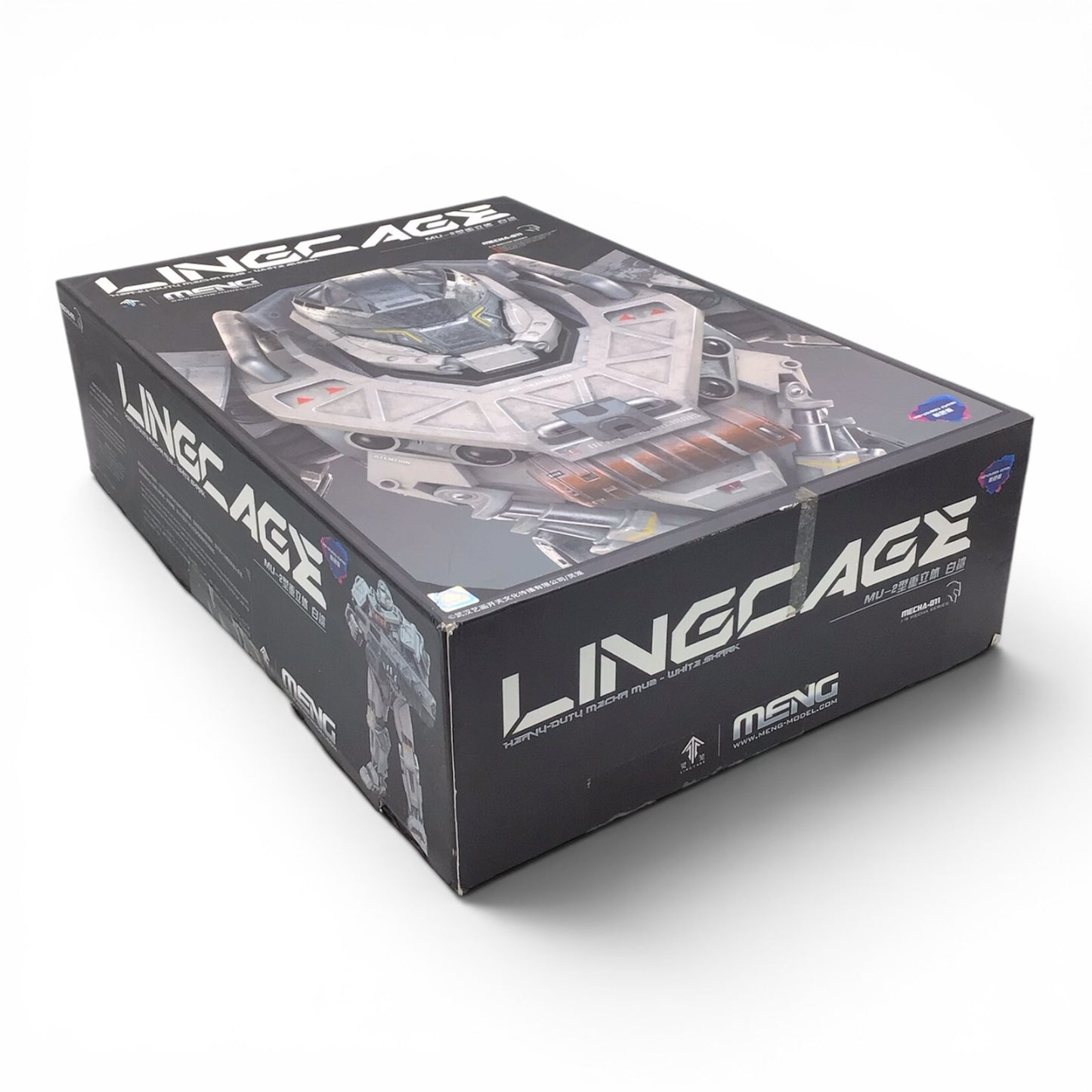 Lingcage Heavy Duty Mecha MU-2 White Shark 1/9