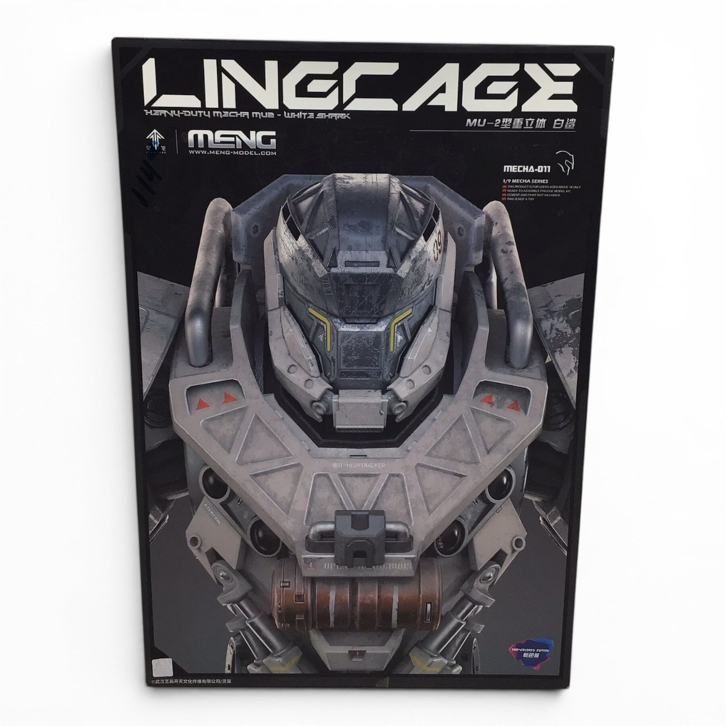 Lingcage Heavy Duty Mecha MU-2 White Shark 1/9