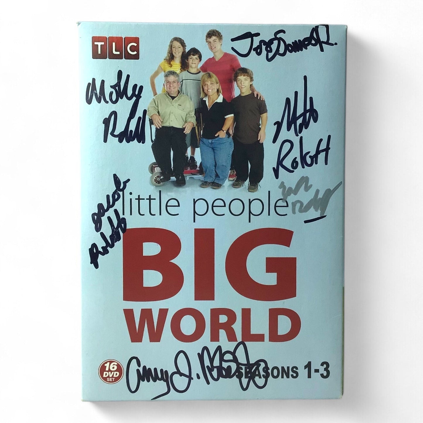 Little People BIG World Seasons 1-3 Signed DVD Case by Cast - JSA Certified