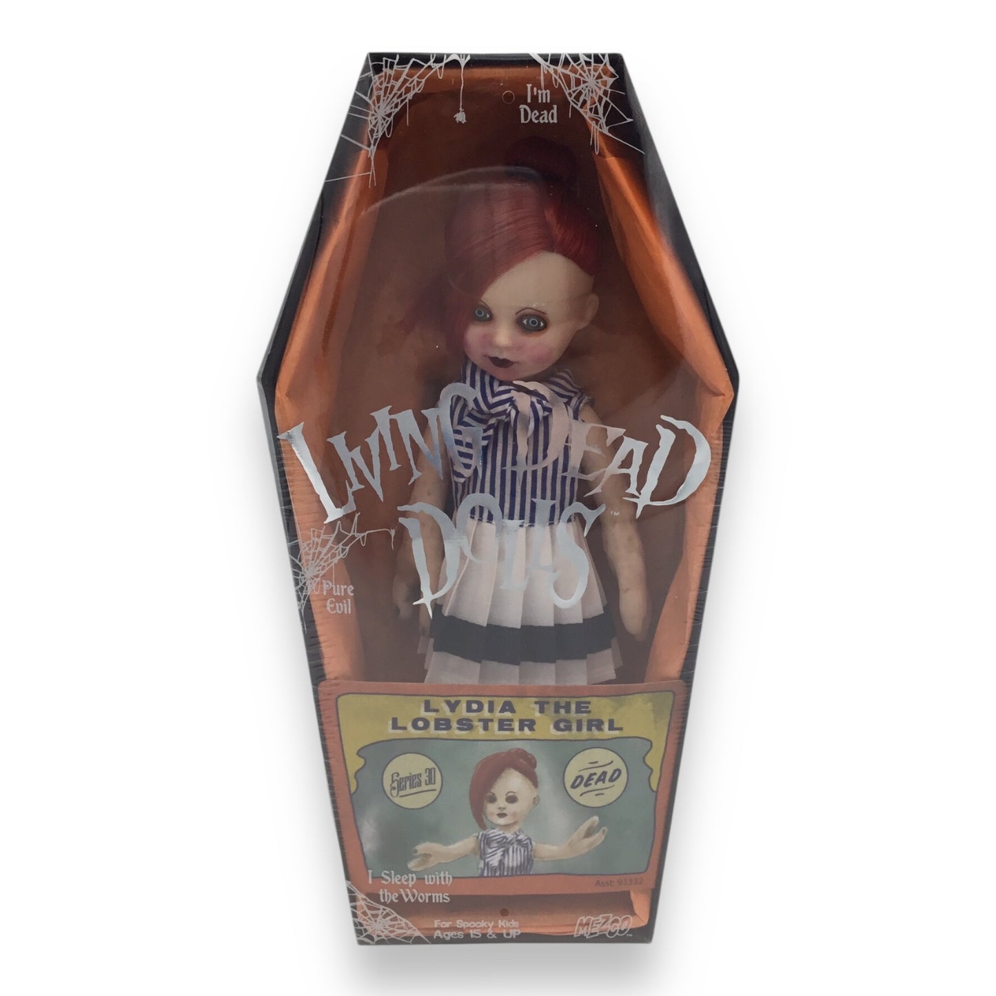 Living Dead Dolls Lydia the Lobster Girl - Series 30, New in Box