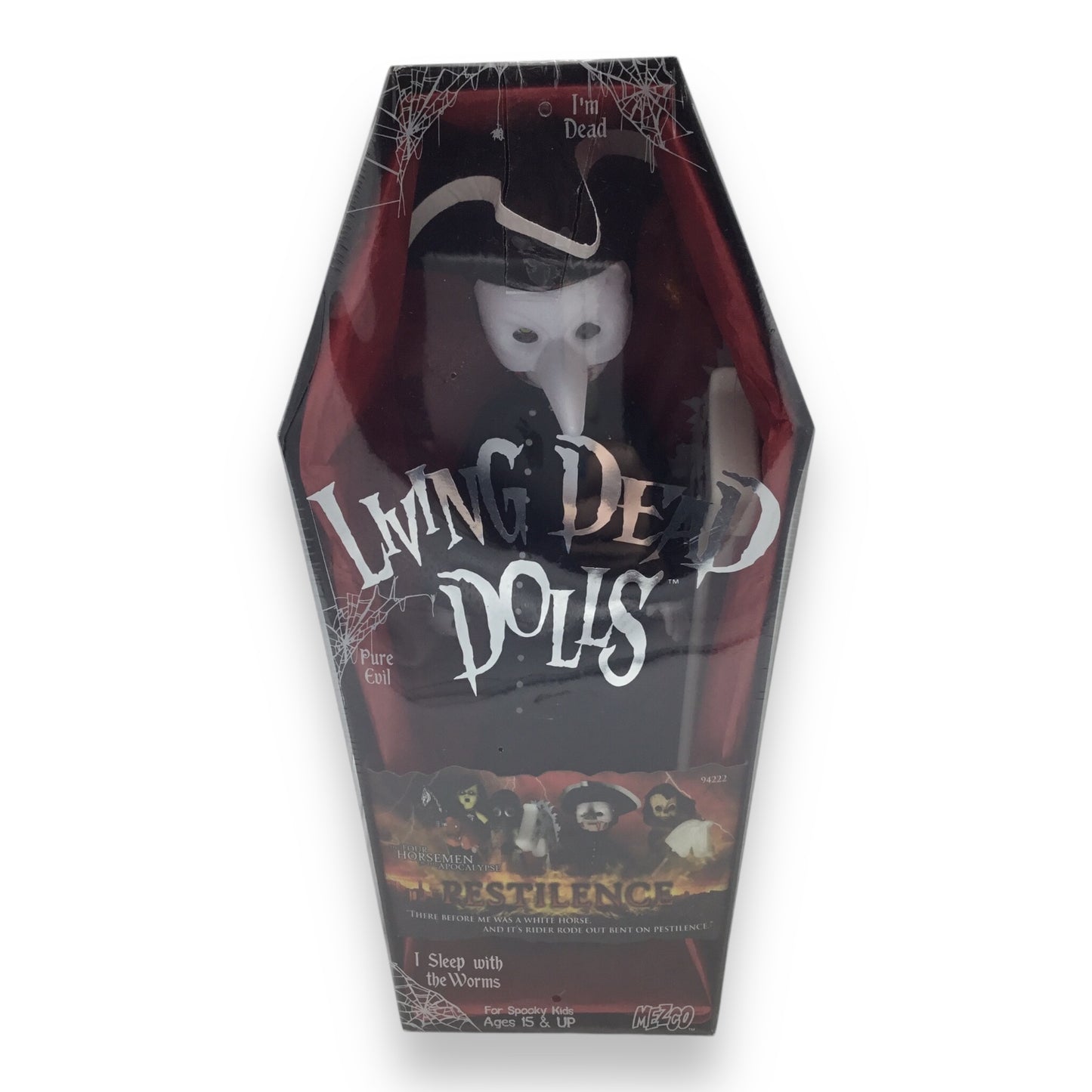 Living Dead Dolls Pestilence Four Horsemen of the Apocalypse - New In Box