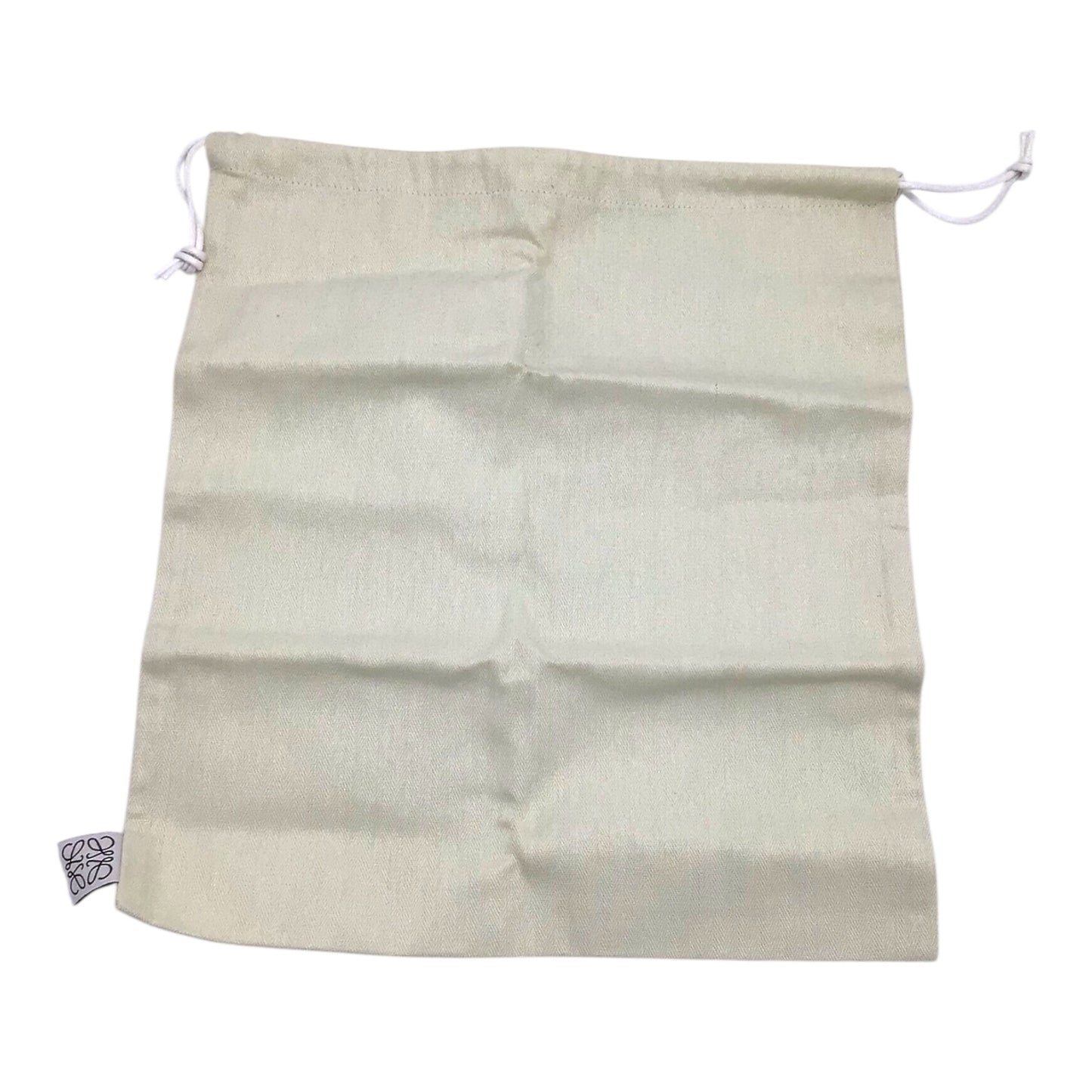 Loewe “Dice” Pocket Bag in Gold Calfskin Leather – Anagram Logo, Crossbody Style, With Dust Bag