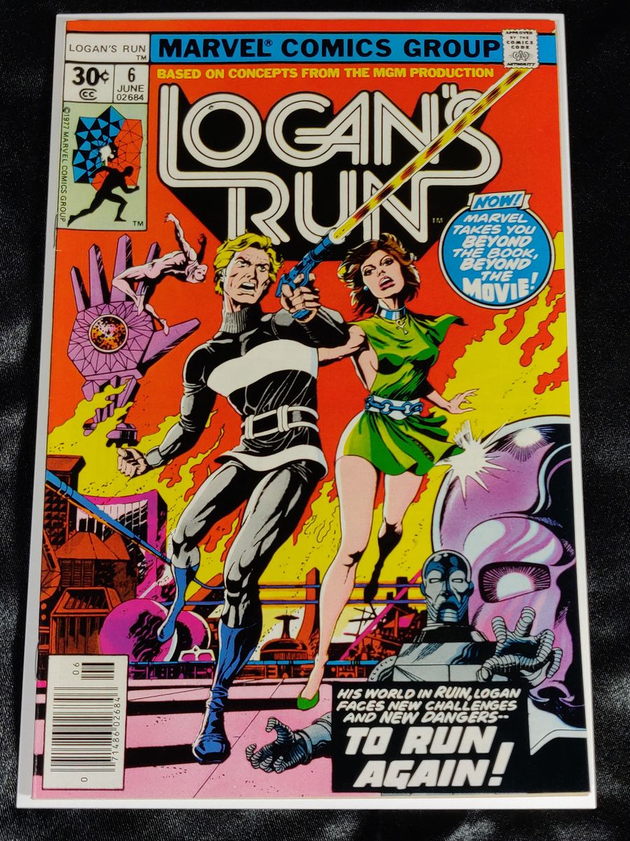 Logan's Run #6 - Marvel 1977 - Thanos and Drax Appearance