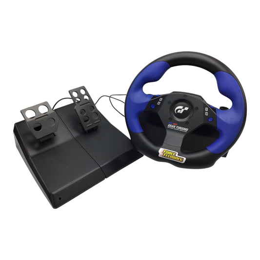 Logitech GT Force Gran Turismo 3 A-Spec Steering Wheel – Official Racing Wheel Controller (Complete)