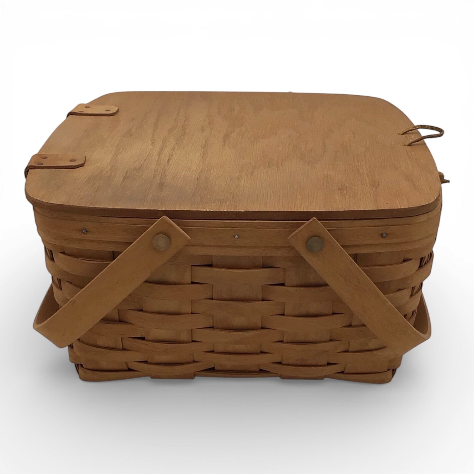 Longaberger Cake Basket with Insert, Protector, and Tie-On