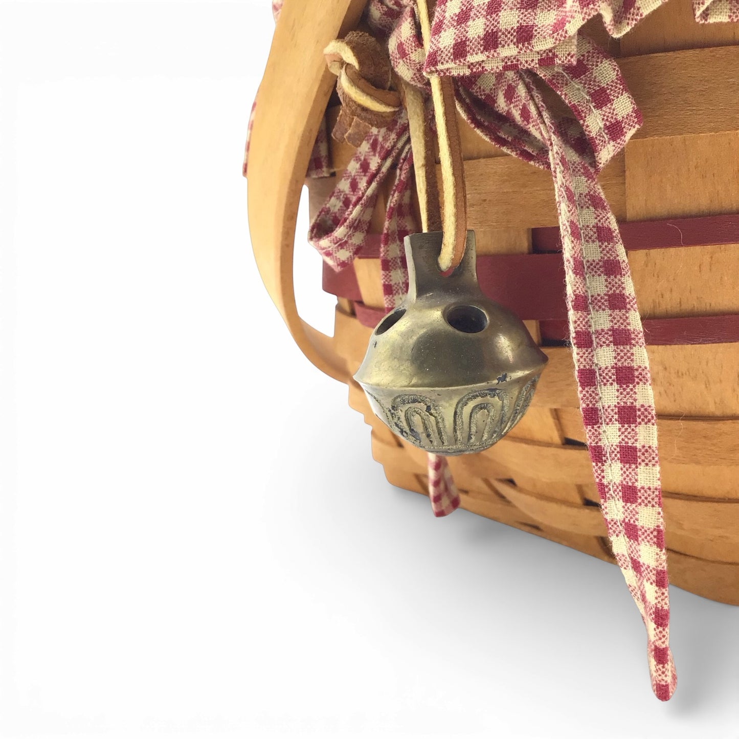 Longaberger Christmas Collection 1994 Edition Jingle Bell Basket