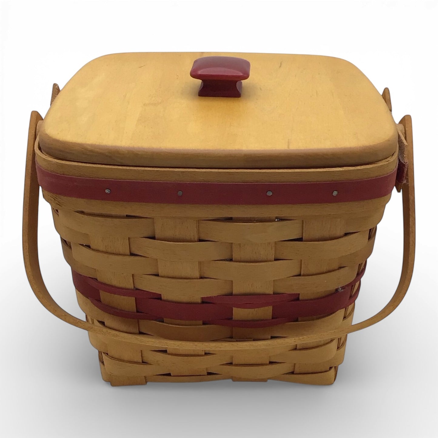 Longaberger Christmas Collection 1995 Edition Cranberry Basket