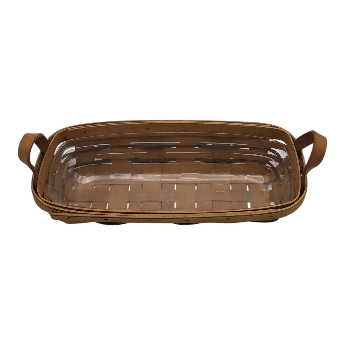 Longaberger Cracker Basket w/ Plastic Liner